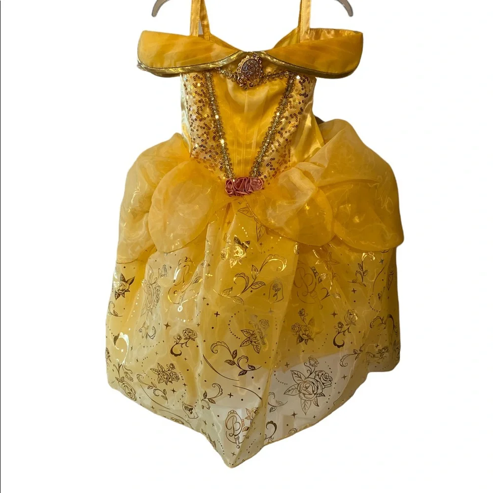 Disney Belle Beauty and the Beast Costume 4T NWT
